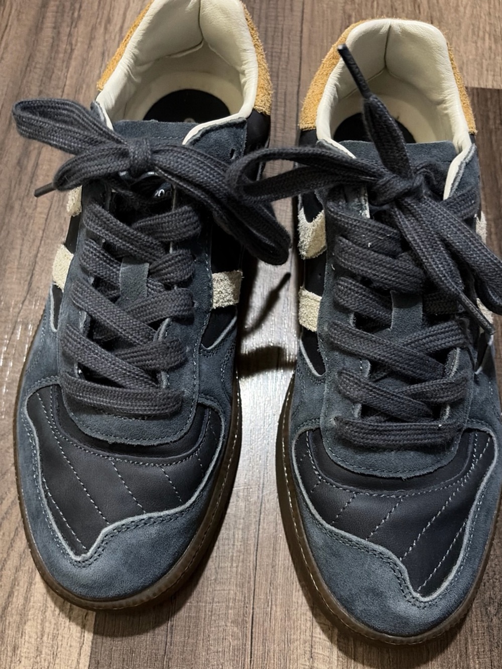 Coolway Men's Sneakers in Black, Beige and Navy